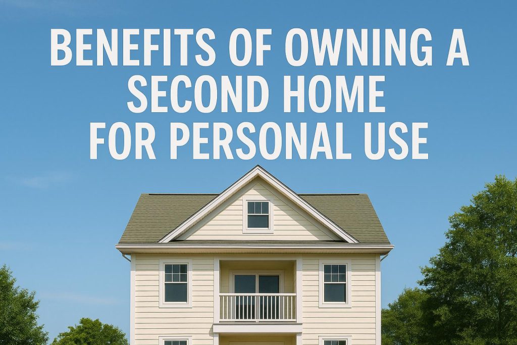 Benefits of owning a second home for personal use