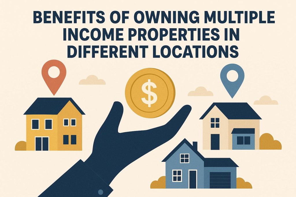 Benefits of owning multiple income properties in different locations
