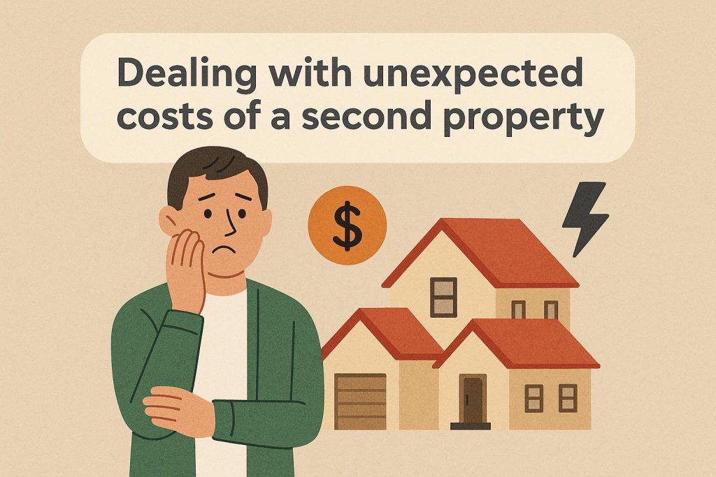 Dealing with unexpected costs of a second property