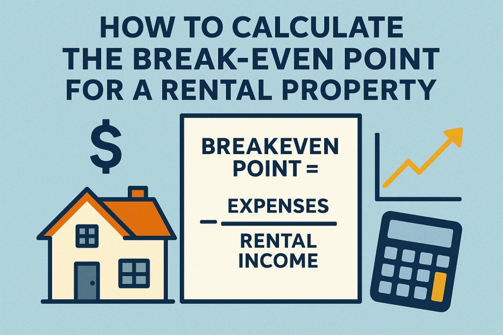 How to calculate the break-even point for a rental property