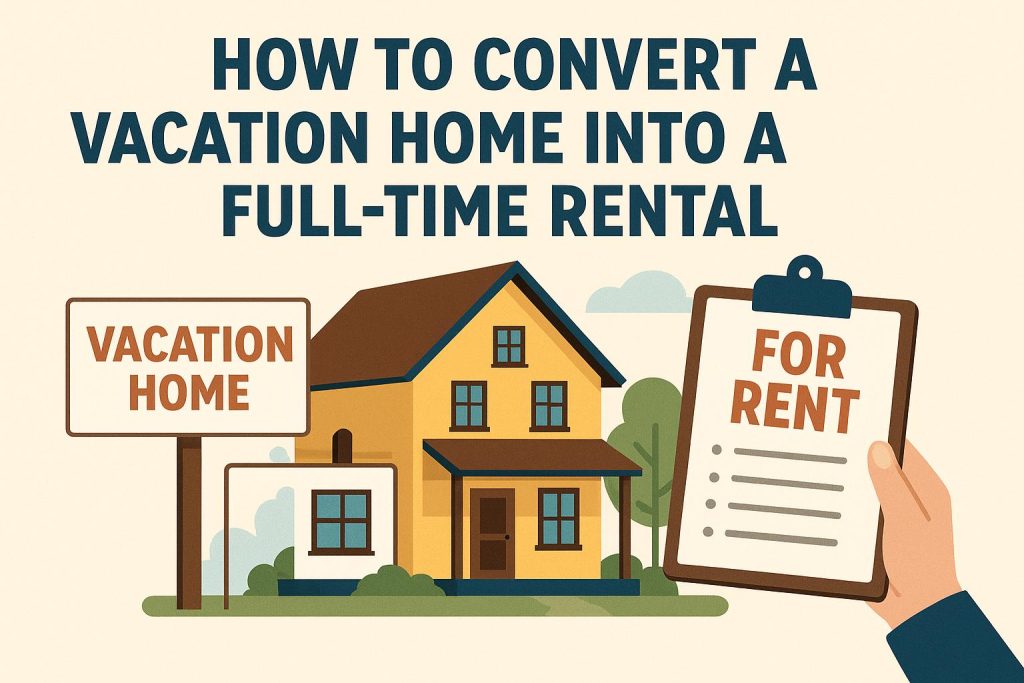 How to convert a vacation home into a full-time rental