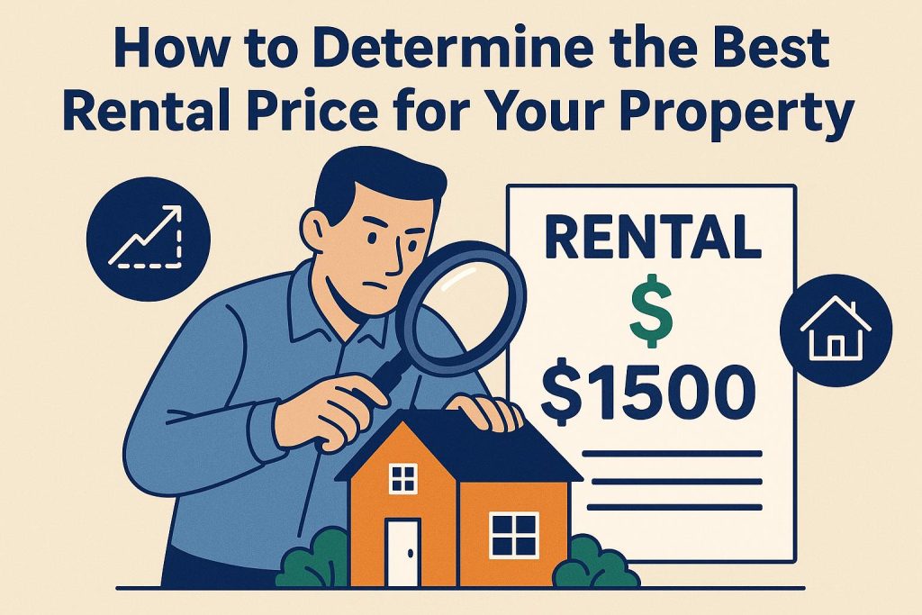 How to determine the best rental price for your property