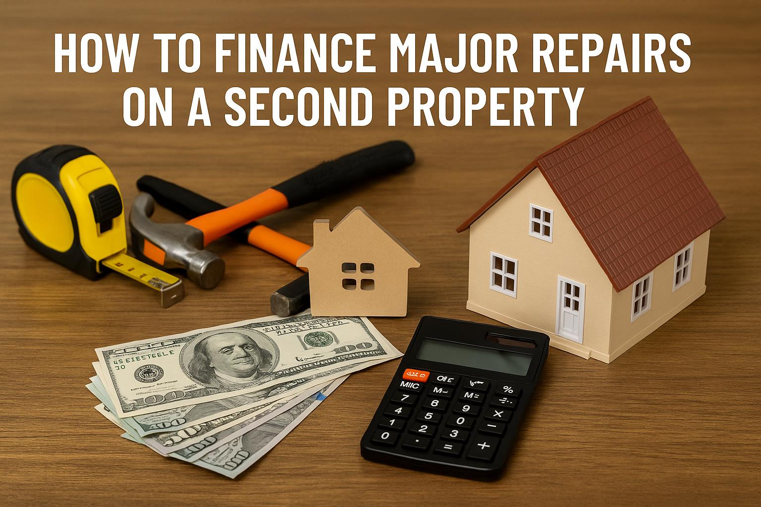 How to finance major repairs on a second property