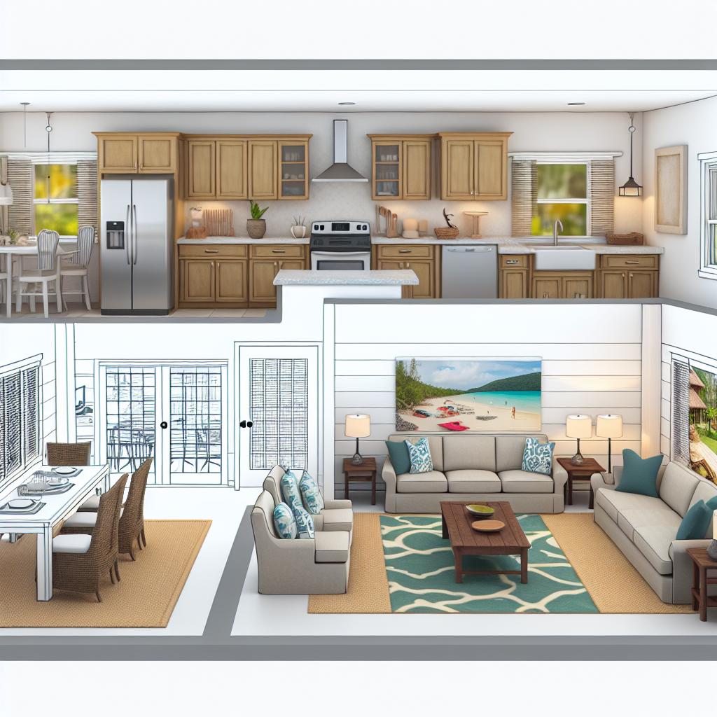 How to furnish a vacation rental property