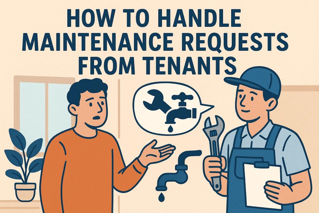 How to handle maintenance requests from tenants
