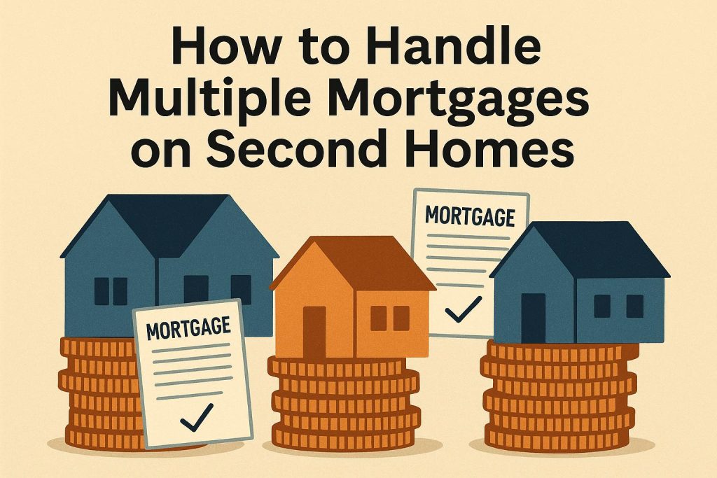 How to handle multiple mortgages on second homes