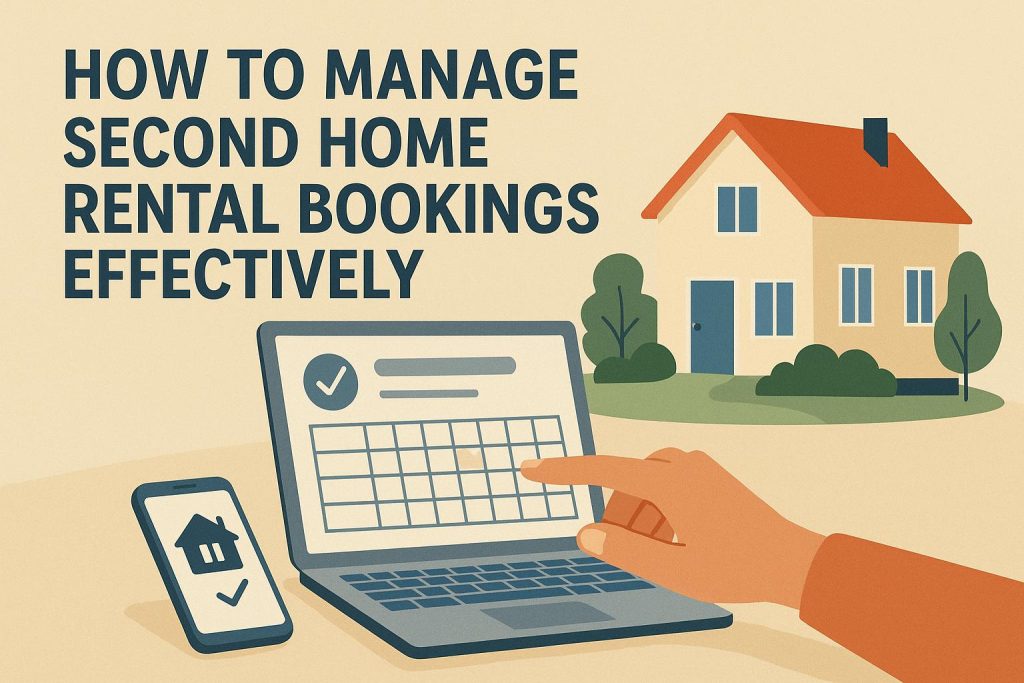 How to manage second home rental bookings effectively