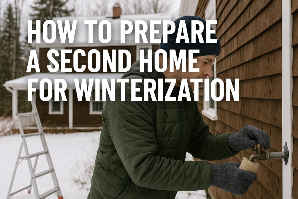 How to prepare a second home for winterization