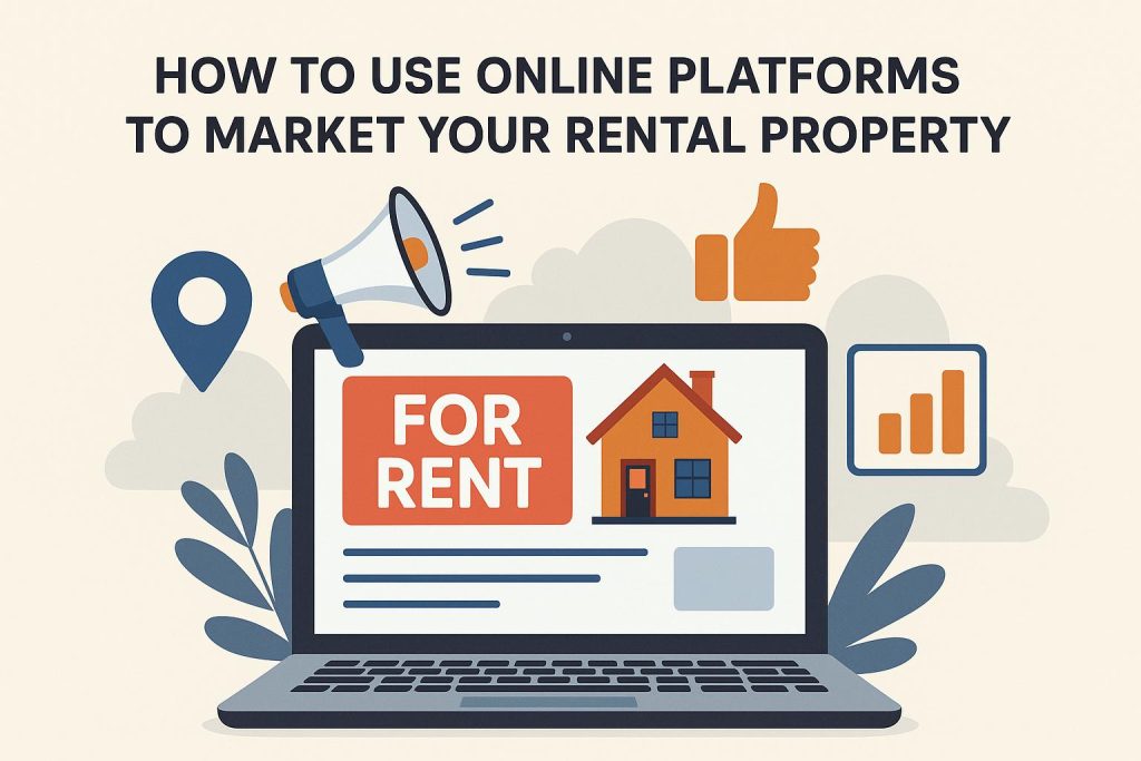 How to use online platforms to market your rental property