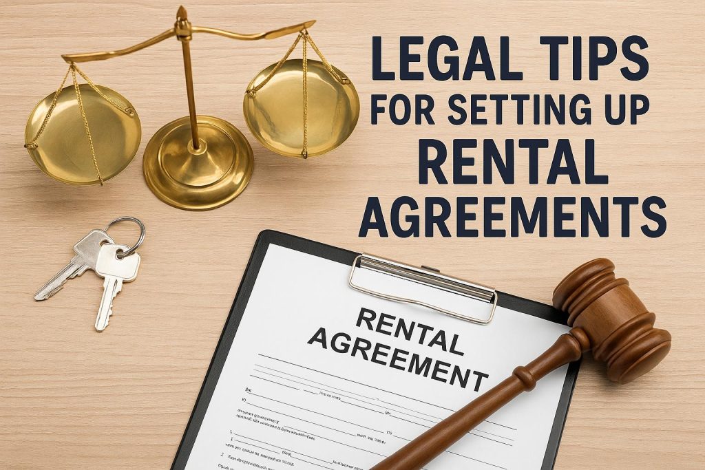 Legal tips for setting up rental agreements