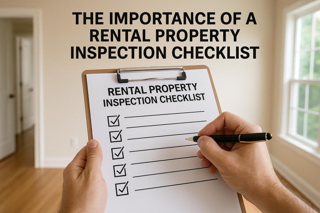 The importance of a rental property inspection checklist