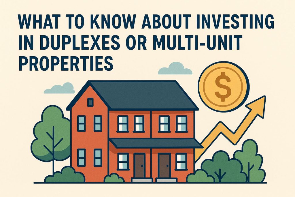 What to know about investing in duplexes or multi-unit properties